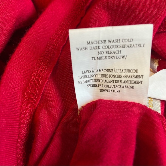 Red Padded Open Back Tank Top NWT Size XS - Picture 12 of 13